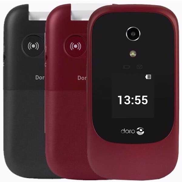 Doro 7050 Flip Cell Phone